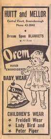 Advertisement - Digital image, Diamond Valley News, Huitt and Mellor, 1964, 29/09/1964