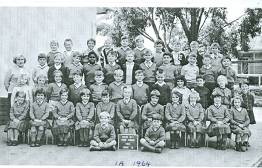School Photograph - Digital Image, Briar Hill Primary School BH4341 1964 Grade 1A, 1964_