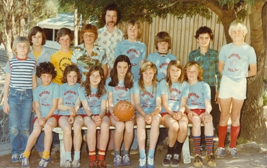 School Photograph - Digital Image, Briar Hill Primary School BH4341 1977 Basketball Team, 1977_