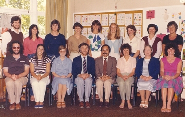 School Photograph - Digital Image, Briar Hill Primary School BH4341 1980 Staff, 1980c