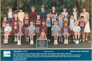 School Photograph - Digital Image, Briar Hill Primary School BH4341 1992 Grade 1-2 P, 1992_