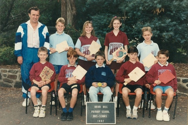 School Photograph - Digital Image, Briar Hill Primary School BH4341 1992 Bat Tennis Team, 1992_