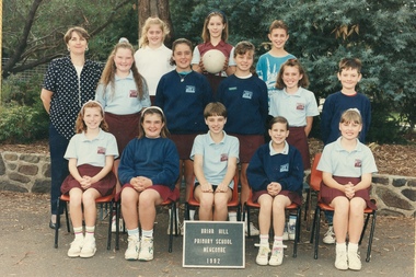 School Photograph - Digital Image, Briar Hill Primary School BH4341 1992 Newcombe Team, 1992_