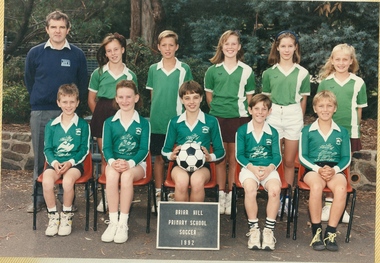School Photograph - Digital Image, Briar Hill Primary School BH4341 1992 Soccer Team, 1992_