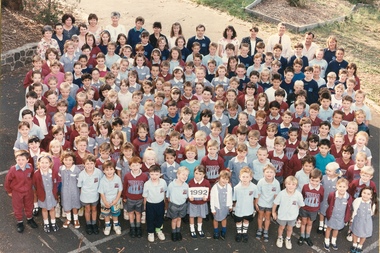 School Photograph - Digital Image, Briar Hill Primary School BH4341 1992 Whole School, 1992_