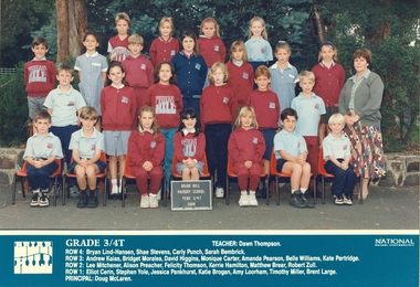 School Photograph - Digital Image, Briar Hill Primary School BH4341 1994 Grade 3-4 T, 1994_