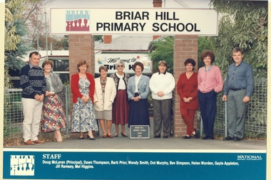 School Photograph - Digital Image, Briar Hill Primary School BH4341 1994 Staff, 1994_