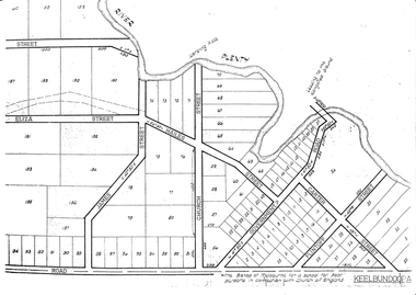 Maps, Greensborough. Parish Plan 1860, 1860c