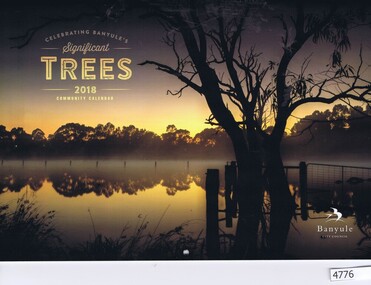 Calendar, Banyule City Council, Banyule Community Calendar 2018: Celebrating Banyule's significant trees, 2018_