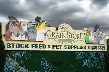 Photograph - Digital Image, Marilyn Smith, Greensborough Grain Store, 183 Para Road. Signs, 06/11/2017