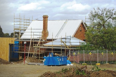 Photograph - Digital Image, Bundoora State School site. Redevelopment, new roof Bu1915, 01/10/2017