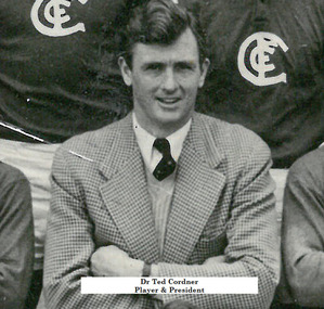 Photograph - Digital Image, Ted Cordner. Greensborough Football Club, 1955c