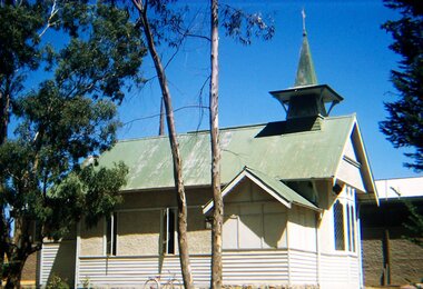 Photograph - Digital Image, Ken Wandin, All Saints Anglican Church Greensborough. Old Church exterior 1960s, 1960s
