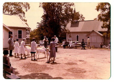 Photograph - Digital Image, Ken Wandin, All Saints Anglican Church Greensborough. Old Church congregation 1960s, 1960s