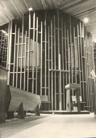 Photograph - Digital Image, Ken Wandin, All Saints Anglican Church Greensborough. New Church interior 1970, 1970_