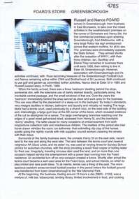 Article, Ian Foard et al, Foard's Store Greensborough, 1945o
