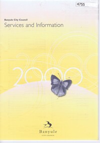 Booklet, Banyule City Council Services and Information [2000], 2000_