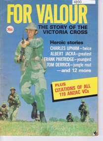 Booklet, Southdown Press, For valour: the story of the Victoria Cross, 1960s