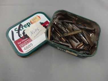 Nibs, A Collection of Draftsman's Pen nibs, 1960s