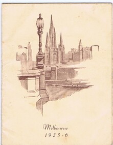 Christmas Card - Digital Image, Melbourne City Council Electricity Supply Department 1938, 1938_