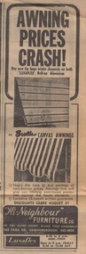 Advertisement - Digital image, Diamond Valley News, Hi-Neighbour Furniture Co., Greensborough, 1973, 21/08/1973