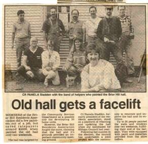 Newspaper Clipping - Digital Image, Diamond Valley News, Old Hall gets a facelift, 1989, 05/06/1989