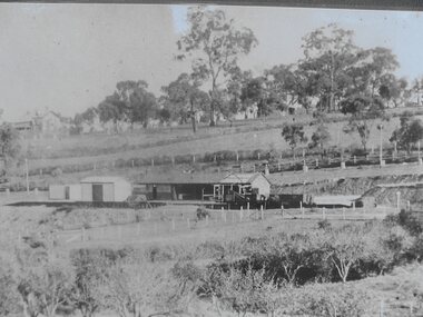 Photograph - Digital Image, Greensborough Station, circa 1923, 1923c