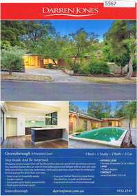 Advertising Leaflet, 9 Pinaroo Court Greenhills, 19/12/2012