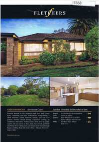 Advertising leaflet, 1 Desmond Court Greensborough, 20/12/2012