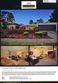 Advertising Leaflet, 1A Gilmour Court Greensborough, 21/12/2012