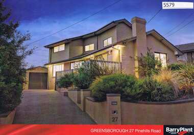 Advertising Leaflet, 27 Pinehills Road (sic) [Drive], 05/08/2013