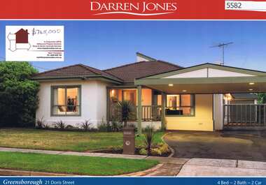 Advertising Leaflet, 21 Doris Street Greensborough, 12/12/2015