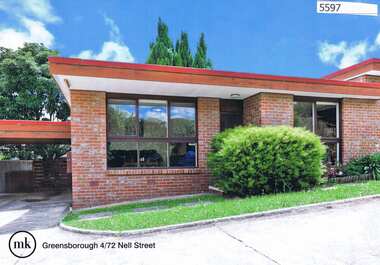 Advertising Leaflet, 4/72 Nell Street Greensborough, 18/11/2017