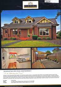 Advertising Leaflet, 1/90 Mountain View Road Montmorency, 11/09/2015