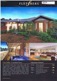 Advertising Leaflet, 14 Goulburn Grove Yallambie, 2012_12