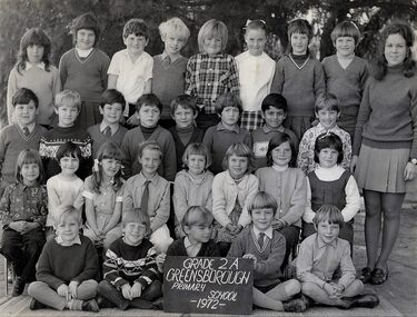 School Photograph - Digital Image, Greensborough Primary School Gr2062 1972 Grade 2A, 1972_
