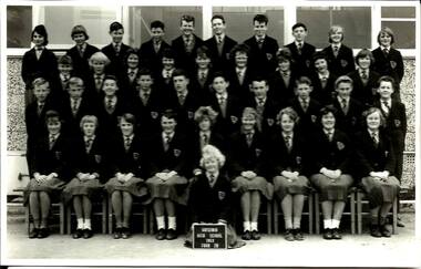 School Photograph - Digital Image, Watsonia High School WaHIGH 1963 Form 2B, 1963_