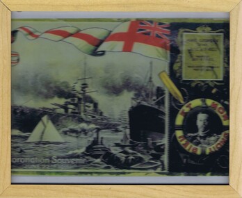 Framed image, Coronation souvenir June 22nd 1911, 22/06/1911