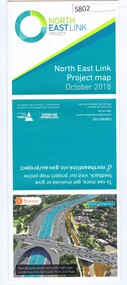 Leaflet, North East Link Authority, North East Link: project map October 2018, 2018_10