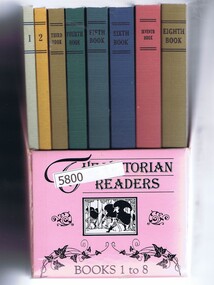 Book, Government Printer, Melbourne, The Victorian readers, books 1-8, 1928-1930