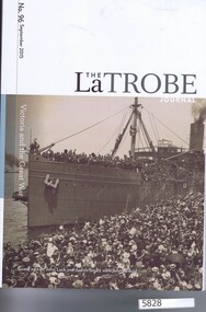 Journal, State Library of Victoria, Victoria and the Great War: Special issue of the La Trobe Journal No. 96 September 2015, 2015_09