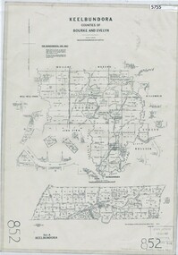 Map, Keelbundora. Counties of Bourke and Evelyn, 1950_11