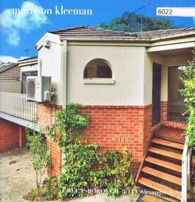 Advertising Leaflet, 3/11A Alexandra Street Greensborough, 2018_04