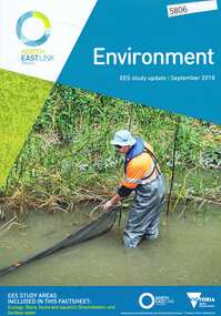 Pamphlet, Victorian Government, Environment: EES study update, 2018_09