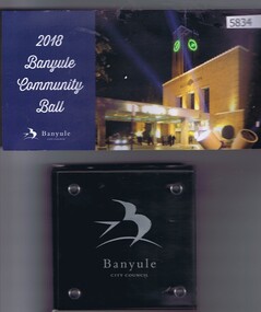Invitation & Coaster, Banyule Community Ball, 10 November 2018, 10/11/2018