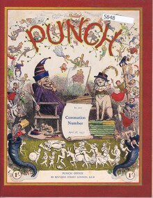 Magazine, Punch, Punch: Coronation Number.  April 28, 1937, 28/04/1937