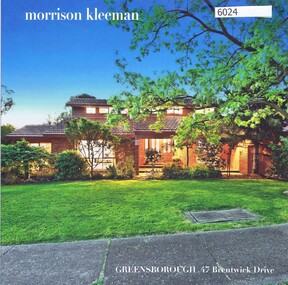 Advertising Leaflet, 47 Brentwick Drive Greensborough, 22/01/2018