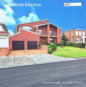Advertising Leaflet, 14 Nairne Terrace Greensborough, 29/06/2018
