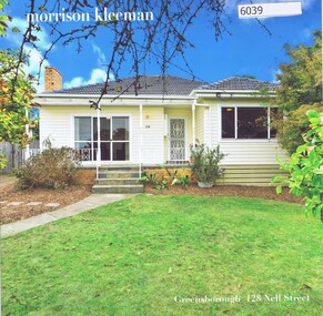 Advertising Leaflet, 128 Nell Street Greensborough, 28/05/2018