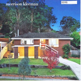 Advertising Leaflet, 14 Tamboon Drive St. Helena, 27/06/2018